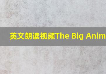 英文朗读视频The Big Animals